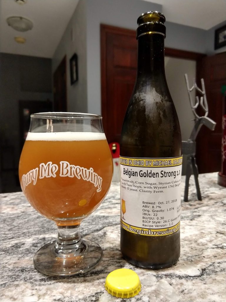 Bia thủ công BELGIAN-STYLE GOLDEN STRONG ALE